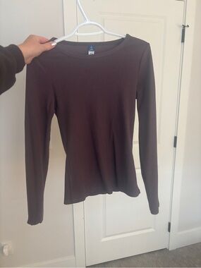 Old Navy Ribbed Long Sleeve Top